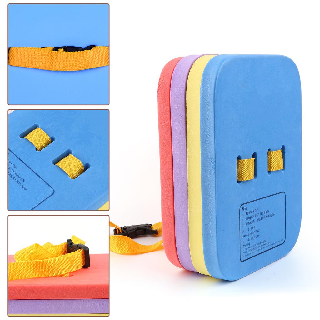 Swimming Back Float and Kickboard Set for Kids Swimming Bubble Belt Swimming Training Float Board Water Sports