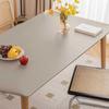 1шт водонепроницаемый чехол для стола искусственная кожа эластичная скатерть протектор для скатерти коврик для стола кухня