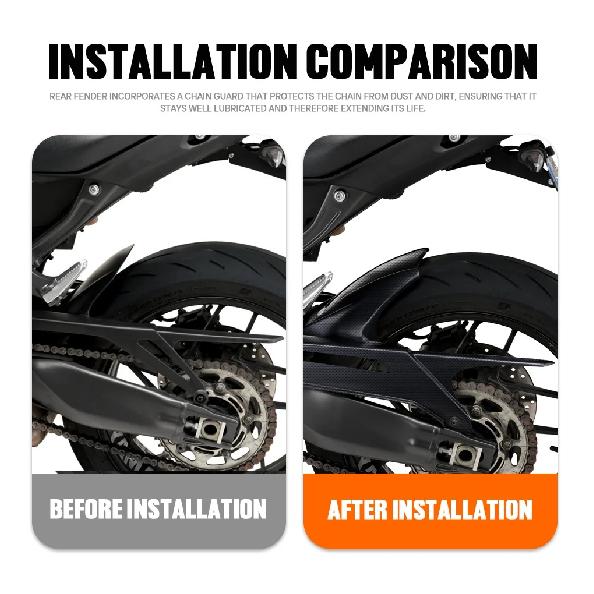 Motorcycle Rear Fender Mudguard Wheel Hugger Splash Guard Cover For YAMAHA MT09 SP Y-AMT MT-09 MT 09 2021 2022 2023 2024 2025