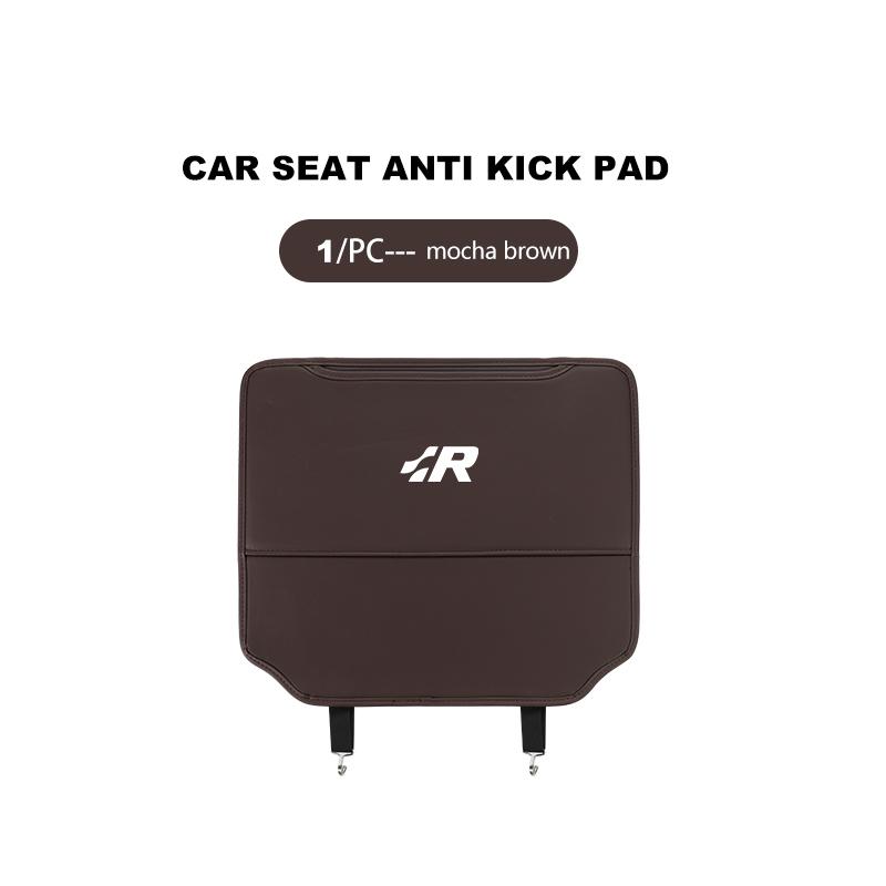 Leather Car Seat Back Mat Universal Anti Kick Dirt Proof Protector For Volkswagen VW Beetle CC B5 B6 B7 EOS GTI MK2 MK4 MK5 MK6