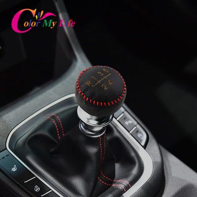 Кожаный защитный чехол Color My Life с 5 скоростями для Kia Forte Soul для Hyundai Elantra I30 MT, ручка переключения передач