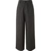 Lyocell cotton blended straight leg pants for women's casual pants, loose and slimming, floor length wide leg pants