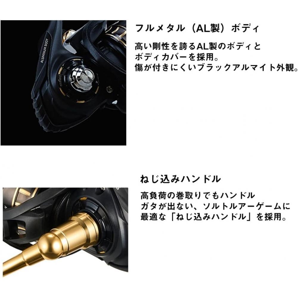 Daiwa Спиннинговая катушка Daiwa 23bg Sw от 4000 до 18000 Различные Модель 2023 года 6000d P