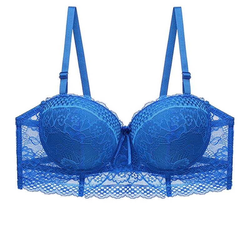 Кружевной бюстгальтер, регулируемые сексуальные бюстгальтеры, женское нижнее белье, без косточек