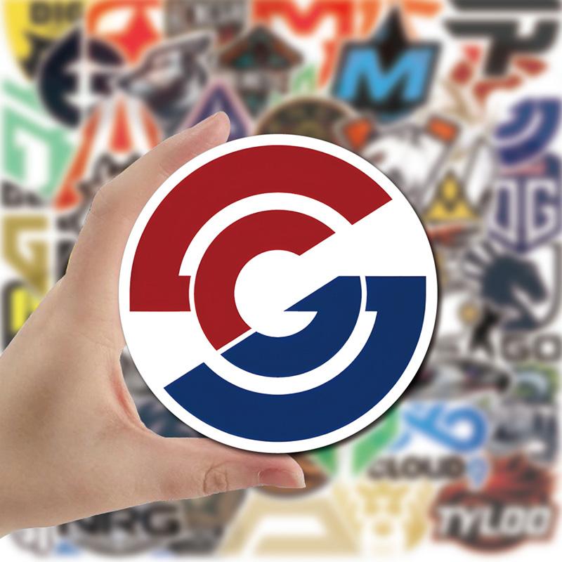 50 шт. наклейки граффити CSGO водонепроницаемые съемные наклейки для ноутбука скейтборда багажа мотоцикла
