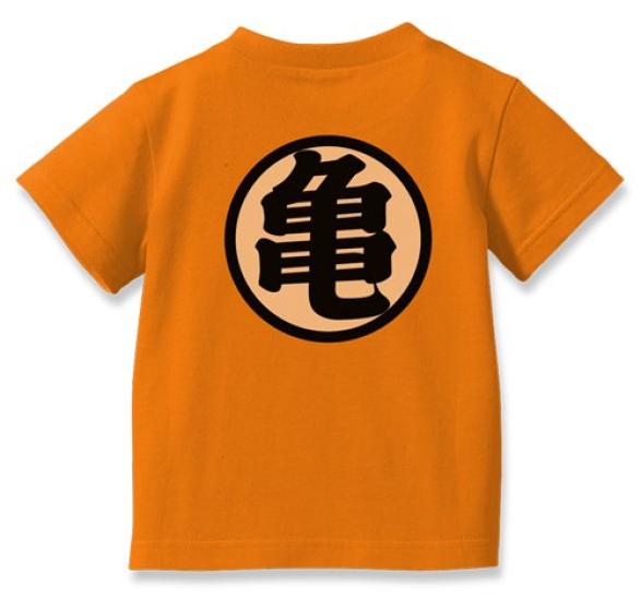 Футболка Dragon Ball Z Kame Kids оранжевая, размер 130 см