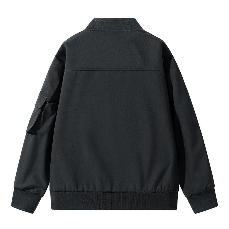 Куртка-бомбер мужская весенне-осенняя модная свободная мужская куртка американская повседневная рабочая одежда бейсбольная куртка