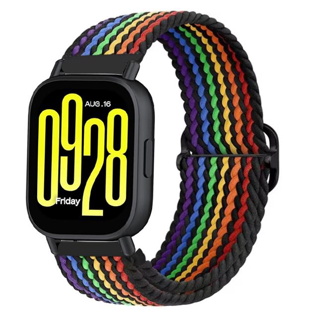 Плетеный solo loop ремешок для Redmi watch 5 active Аксессуары для умных часов сменный ремень браслет correa Redmi watch 5 lite Ремешок