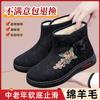 Cotton Shoes Women's Winter High-top Snow Boots Cold-proof and Warm Long Boots Piled Thickened Women's Boots Versatile Embroidered Cotton Boots
