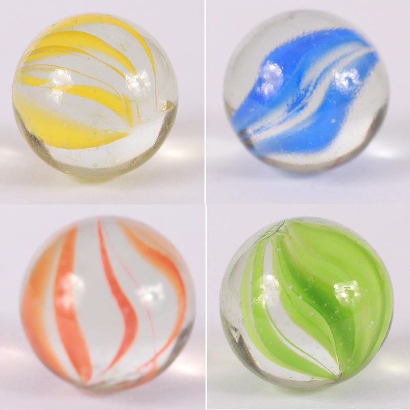 10/50Pcs 25/14Mm Colorful Glass Marbles - Marble Run Game Solitaire Toy Vase Filler Fish Tank Decor Home Fun Gift For Kids
