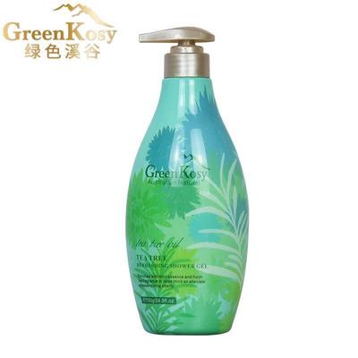 Освежающий гель для душа Green Valley с маслом чайного дерева
