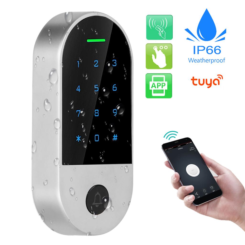 Устройство контроля доступа Bluetooth Пароль ID-карта APP 125 кГц RFID Wiegand26?44 IP66 Подсветка для