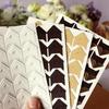DIY Vintage Corner Kraft Paper Stickers 1 Sheets for Photo Album Frame Decoration Scrapbooking Picture Protection Decor