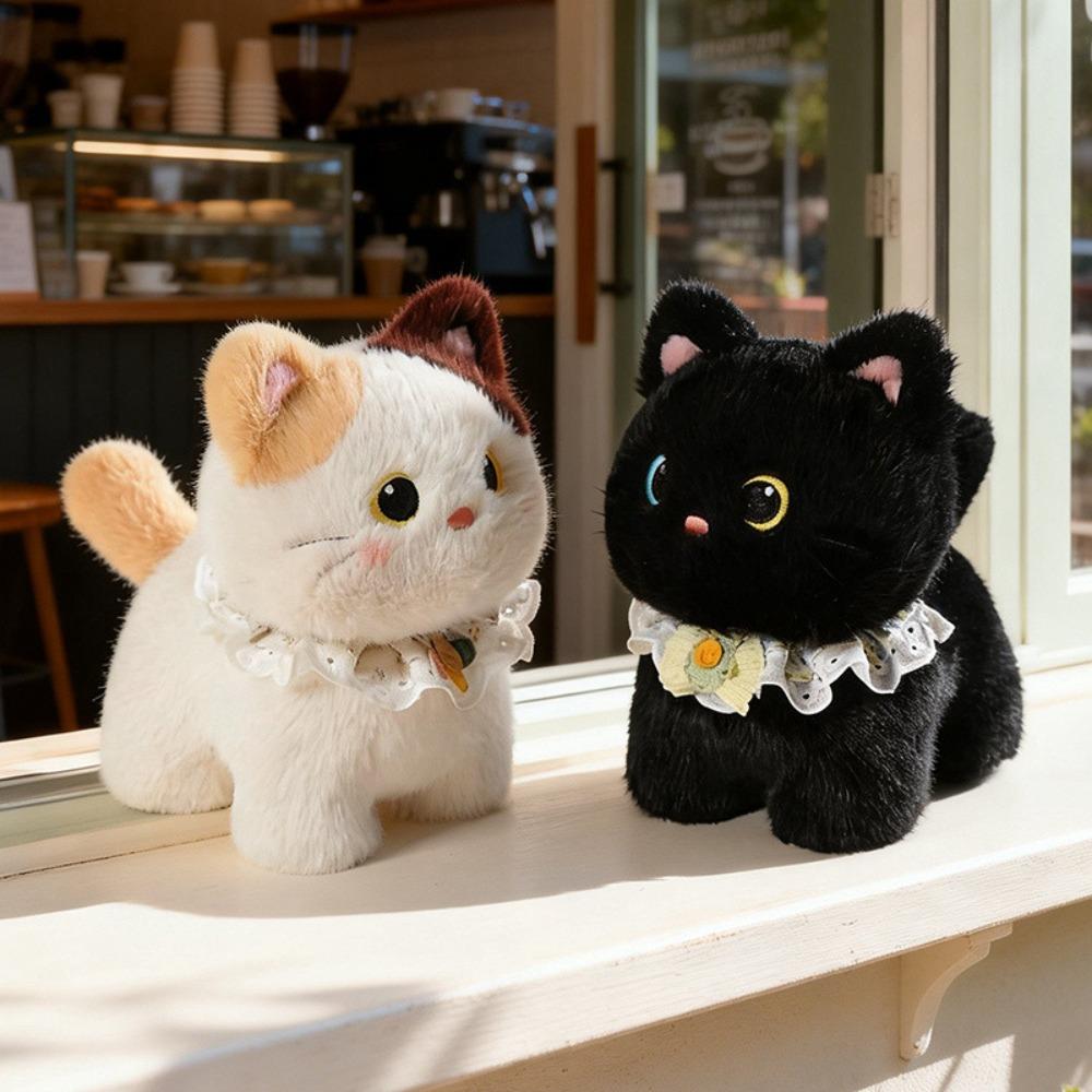 Super Soft Cat Stuffed Plushies Doll 13cm Kitty Plush Keychain Home Decor
