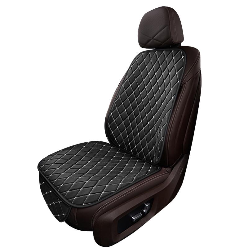 SEAMETAL Чехол на сиденье автомобиля из искусственной кожи, подушка сиденья со спинкой, дышащий протектор сиденья автомобиля