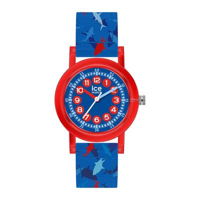 Авторизованный дистрибьютор Ice Watch Часы для детей и женщин 023296 ICE learning Blue Shark Small 32 мм 3 стрелки