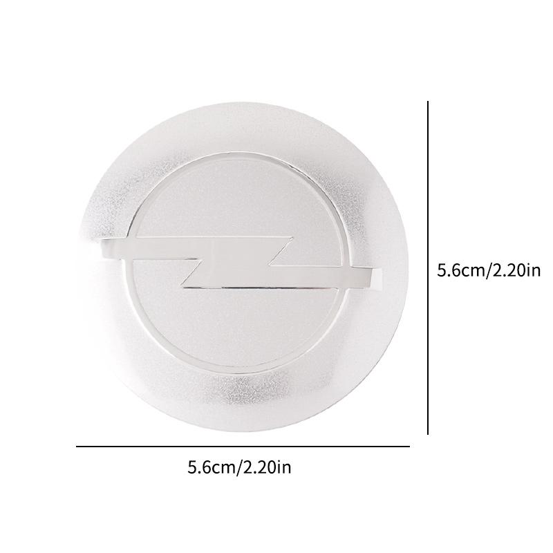 4PCS 56mm Car Wheel Center Hub Cap Emblem Stickers Decorate For Opel Astra H G J Insignia Mokka Zafira Corsa Vectra C D Antara