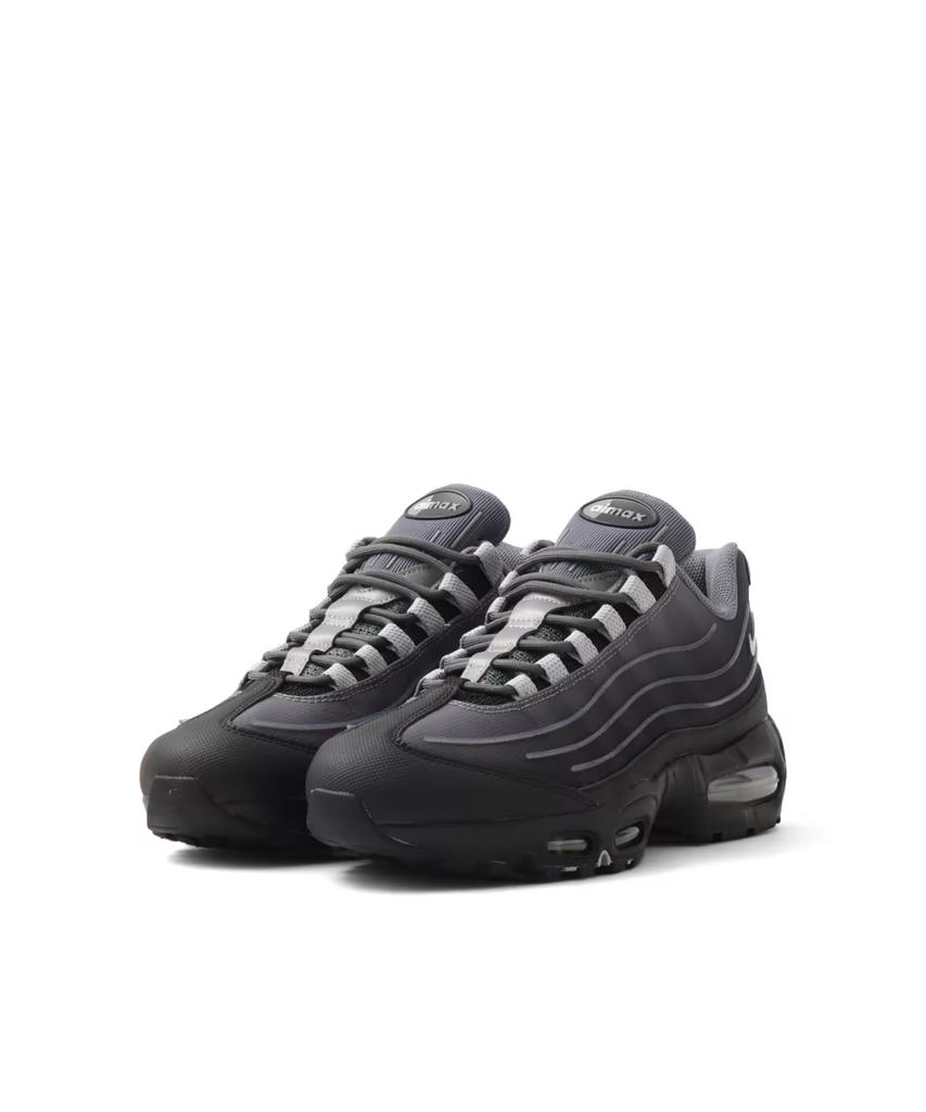 IH7853-001 Nike Air Max 95 Big Bubble Tech Черный Дымчато-серый (Мужской)