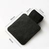 Desk PU Leather Notebooks Clipboards Office Accessories Clip Pencil Holder Pen Organizer Pen Clips