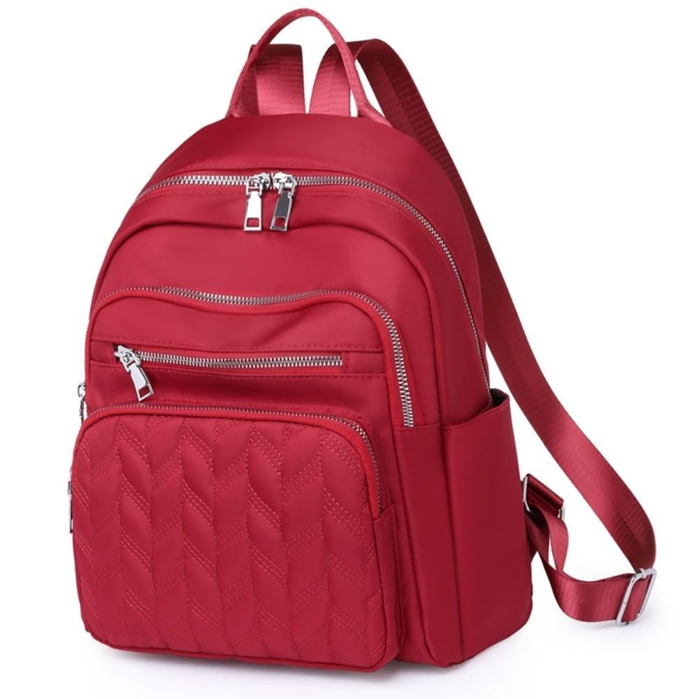 Durable Nylon Travel Backpacks Waterproof Middle Age Mom Rucksack Outdoor Activities