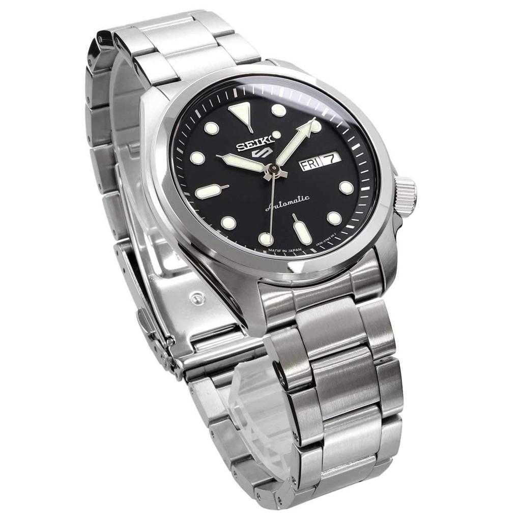 Seiko 5 Sports Automatic Mechanical Limited Edition Watch Men's Seiko 5 Sports Made in Japan SRPE55 black