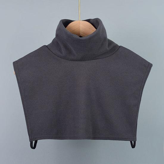 Yousheng Fake Collar Pull-Over False Collar High-Neck Design Double-Sided Velvet Cold-Proof Neck Protector Autumn Winter Decoration