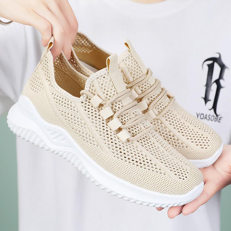 Women's Shoes Summer Breathable Shoes Children's Lightweight Soft-soled Single Shoes Mesh Hollow Casual Sports Shoes