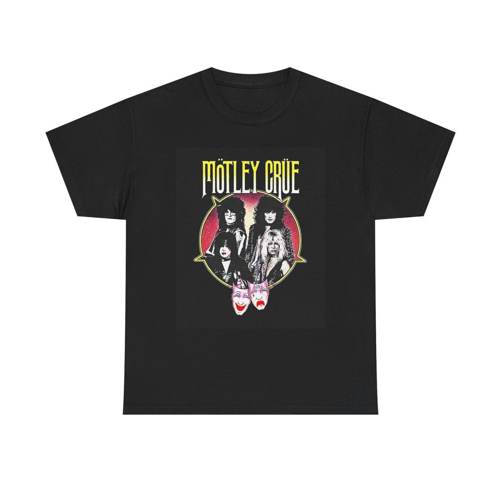 Motley Crue shirt punk vintage graphic tee retro rock Unisex Heavy Cotton Tee