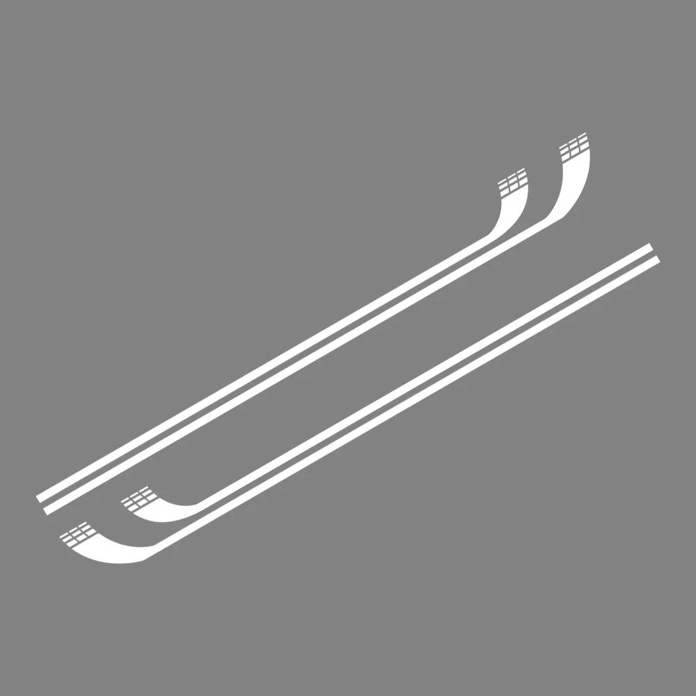 2PCS Car Door Side Vinyl Film Stickers For Alfa Romeo Giulietta Sport Long Stripe Styling PVC Decals Tuning Auto SUV Accessories zw0