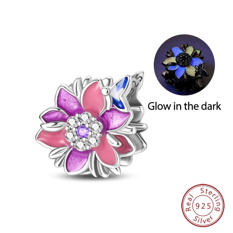 100% Медь Бабочка Фея Мечта Океан Ракушка Жемчужина Русалка Морская Черепаха Подсолнух Шармы Бусины Подходят для Браслетов Qikaola