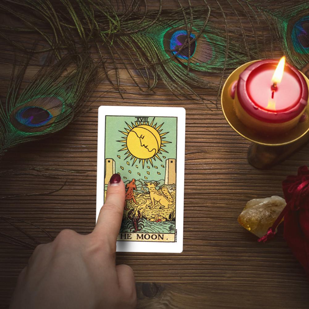 Карты Таро Оригинальная колода Таро Райдера Уэйта, полные английские настольные игры для вечеринок