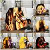 Cartoon Naruto Soft Throw Blanket Flannel All Season Light Weight Living Room/Bedroom Warm Blanket