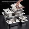 COKRSUPE Stainless Steel GN Food Pan