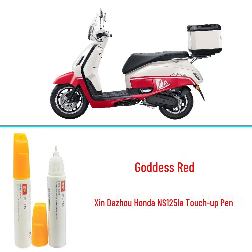 Красный маркер-подкраска Xin DaZhou NS125LA для царапин на мотоцикле Honda