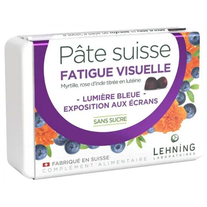 Laboratoires Lehning Pâte Suisse Fatigue Visuelle