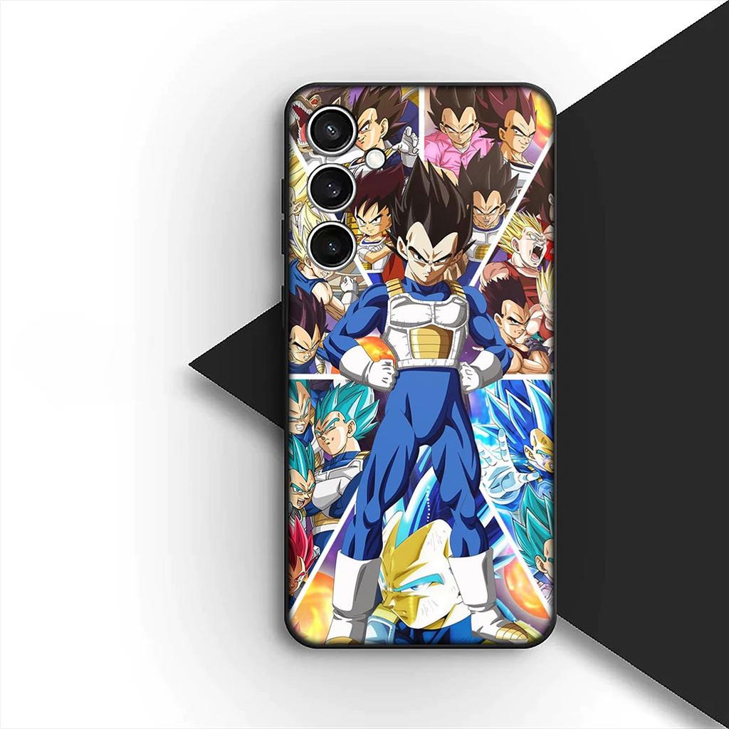 Cover for Samsung Galaxy S20 S22 S21 FE Ultra Plus A07 A17 A15 A16 A25 A57 A37 Casing Phone Case Comics Vegeta Dragon Gokus Ball