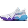 Баскетбольные кроссовки Li Ning Liren 2 Low Мужские Низкие Стандартные Белый/Синий/Фиолетовый ABAS039-11