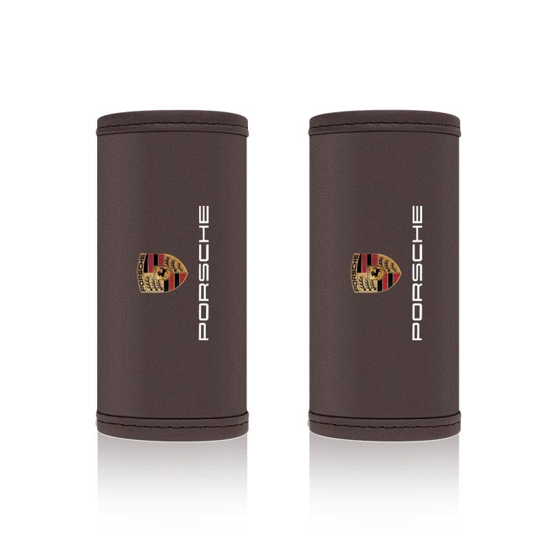 Автомобильная кожаная ручка на крыше, защитный коврик от царапин, аксессуары для Porsche 911 Cayenne Panamera Macan Boxster Carrera-GT 928 944 918