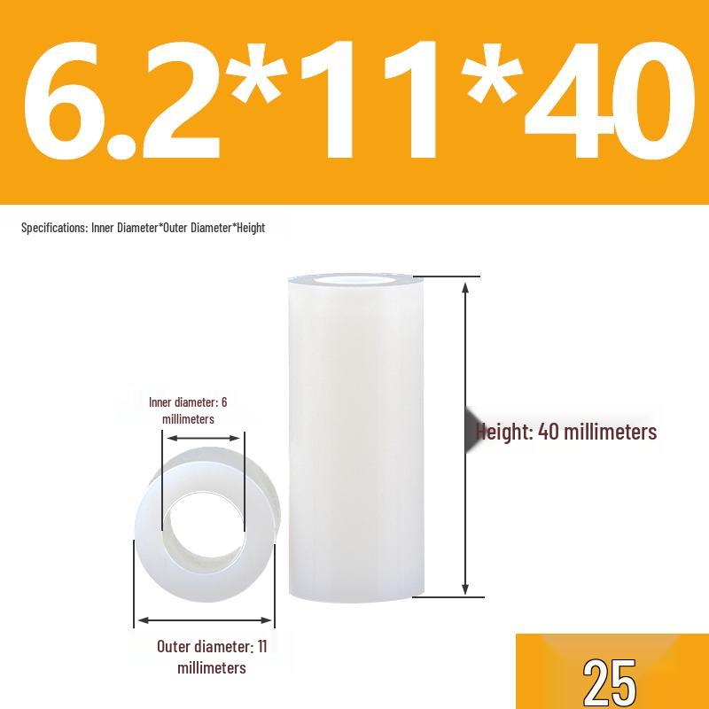 Plastic Insulating Spacer Sleeves M5-M12