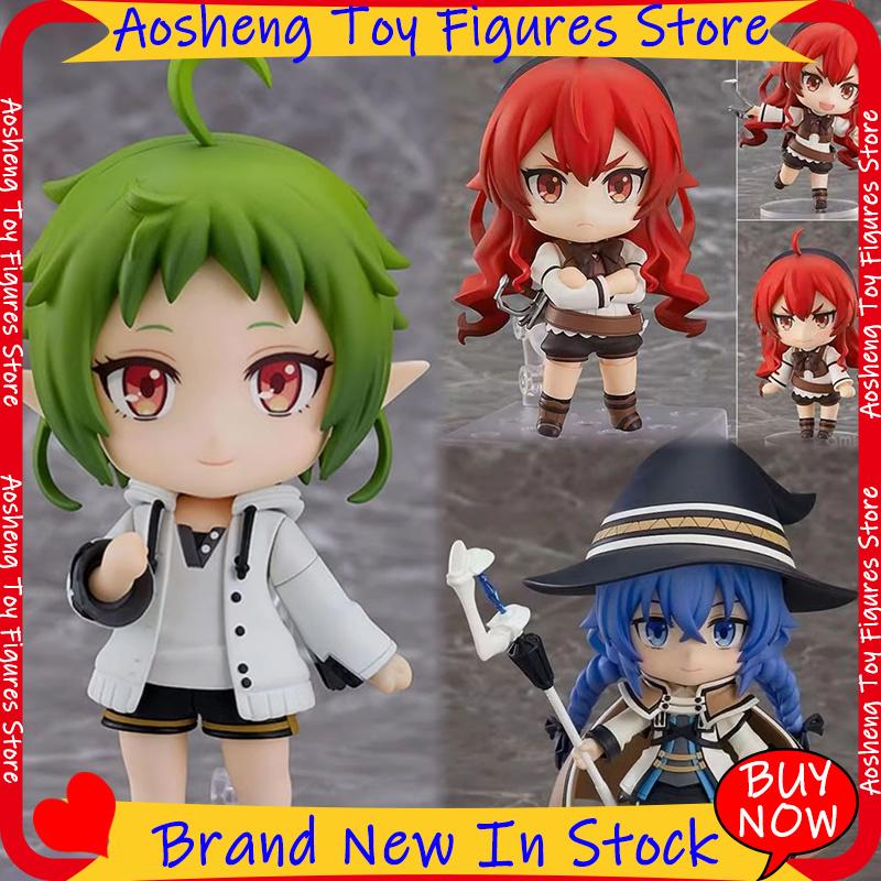 Q-версия Mushoku Tensei 1567# 1749# 1787# Рокси Мигурдия Двойной набор Фигурки с меняющимися лицами Артикулированная Декорация Модель Игрушка