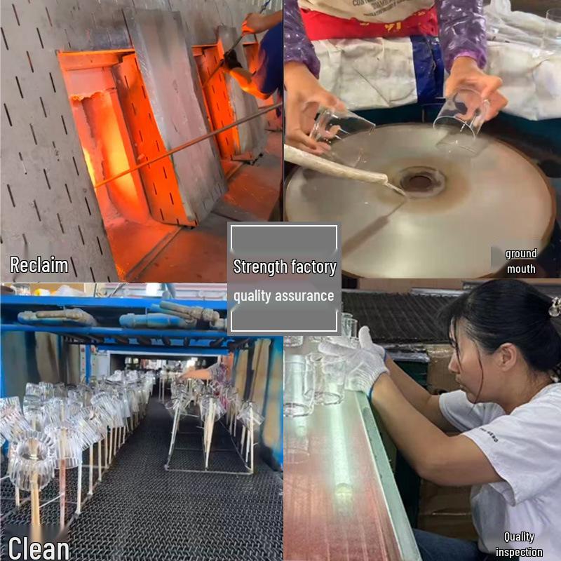 Gold-Edged Glass Beaded Salad Plate for Weddings and Banquets