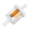 10pcs 1 4inch Plastic Inline Mini Small Engine Fuel Gas Filters for Lawnmower Motorcycle
