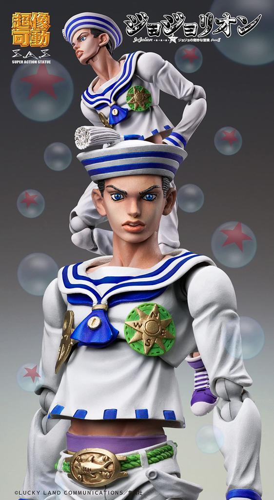 Super Action Statue Bizarre Adventure Часть 150мм ПВХ АБС Нейлон Окрашенная Подвижная Фигурка "JoJo's 8 JoJolion" "Хигашиката Джоске" Прибл.. & &