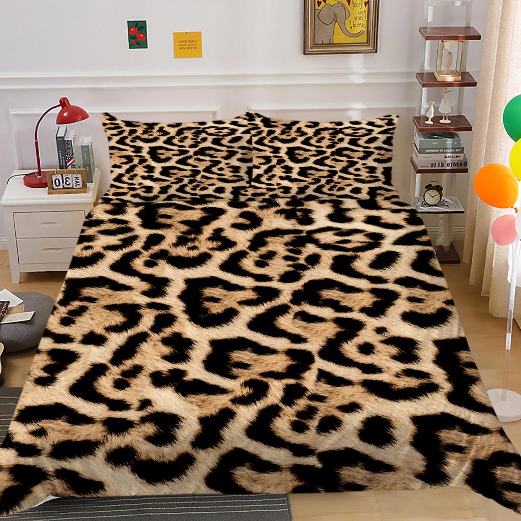 High Definition Digital Printed Bedding Set with Colorful Geometric Patterns, Quilt Covers, Pillowcases, Ultra-fine Fiber Fabric, Soft Home Decoration