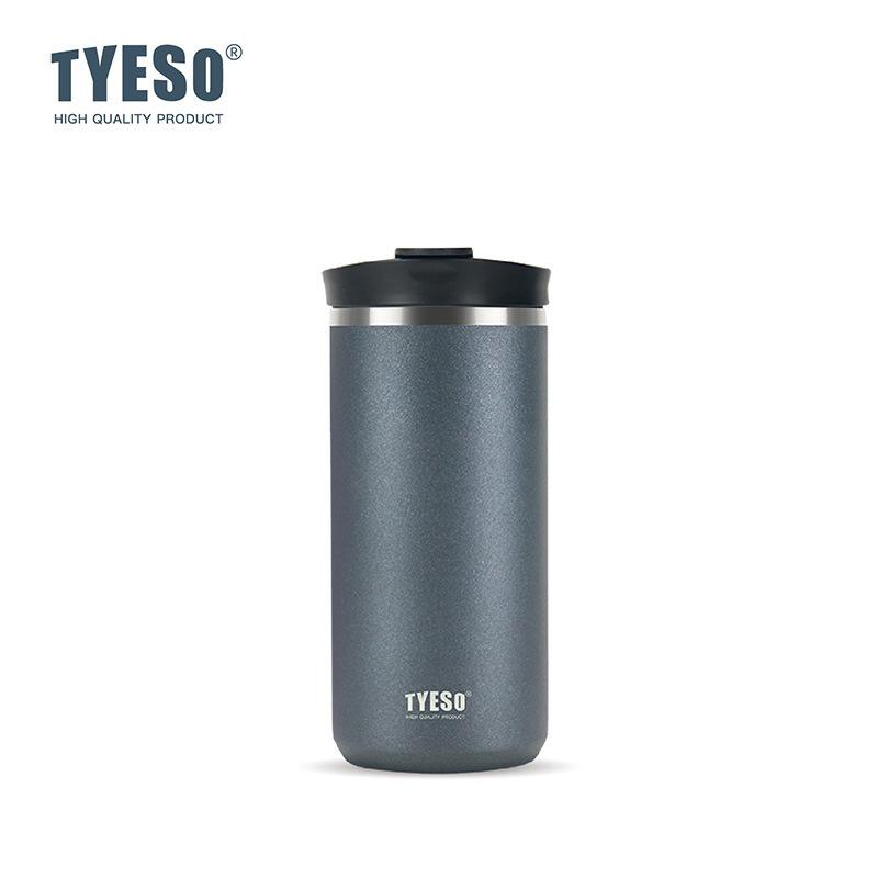 TYESO TaiShuo Нержавеющая сталь Дорожная кружка для кофе, Термоизолированная портативная чашка для офиса, улицы, мужчин и женщин