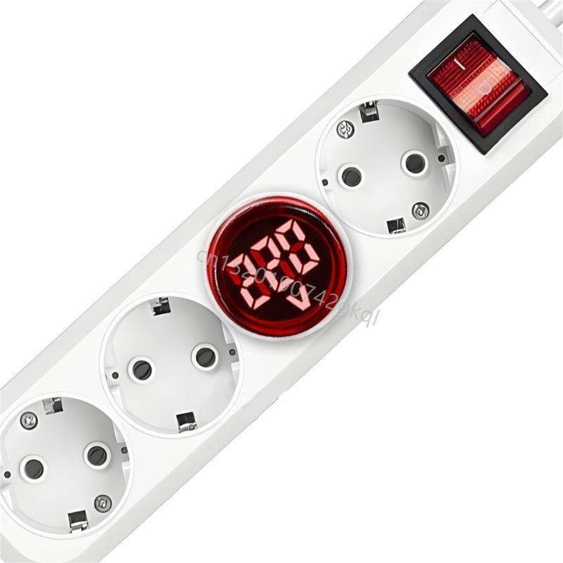 AC230V voltages Monitoring Digital Display Meter Simple to Use for Household Use T4MC