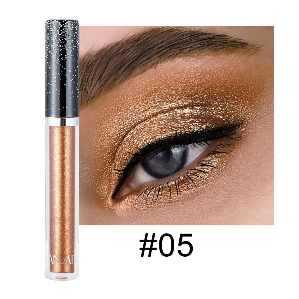 HANDAIYAN 12 Color Single Diamond Liquid Eye Shadow Psychedelic Pearl Shiny Eye Shadow Lying Silkworm Tear Makeup