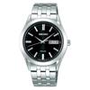[Часы Seiko] SEIKO SELECTION SBPX083 Мужские часы, Сделано в Японии, На солнечной батарее, Пара, Сапфировое стекло, Календарь даты и дня недели, Черный циферблат, Нержавеющая сталь