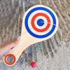 Elastic String Wooden Paddle Ball Game Wooden Paddles with Ball  Hand Eye Coordination