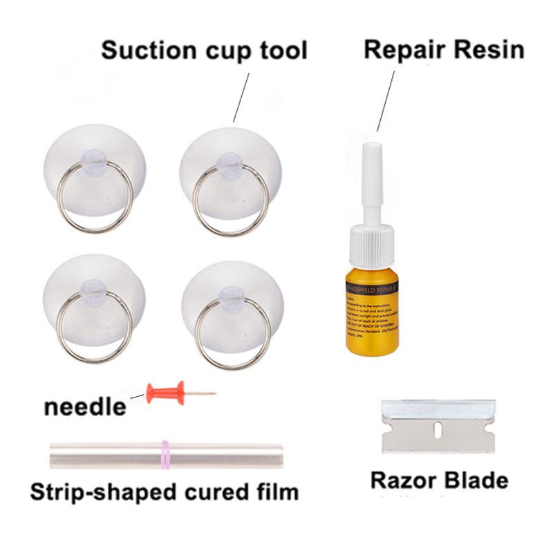 Автомобильная наноремонтная жидкость DIY-инструмент для ремонта окон Ремонт трещин на лобовом стекле Ремонт трещин на автомобильном стекле Ремонт царапин на стекле